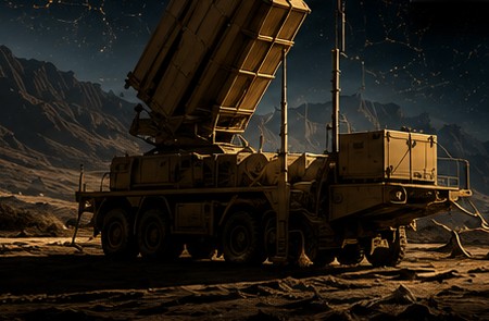 Ground-based missile launcher